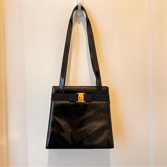 Salvatore Ferragamo Handbags - Vintage Salvatore Ferragamo Shoulder Bag